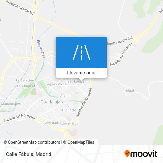 Mapa Calle Fábula