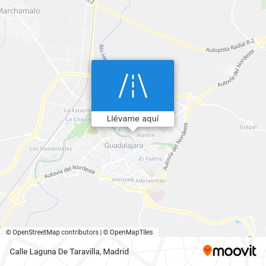 Mapa Calle Laguna De Taravilla