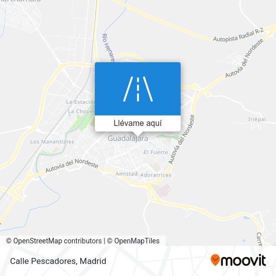 Mapa Calle Pescadores