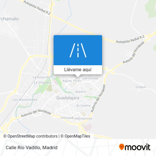 Mapa Calle Río Vadillo