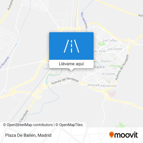 Mapa Plaza De Bailén