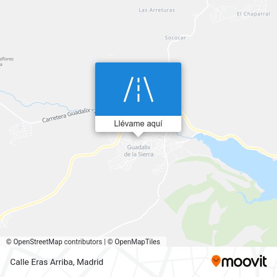 Mapa Calle Eras Arriba