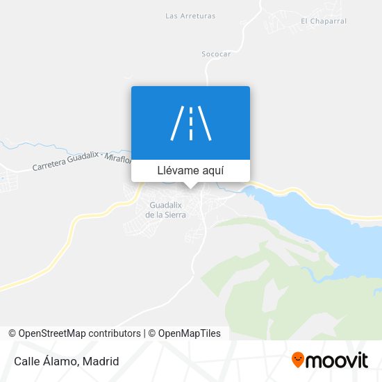 Mapa Calle Álamo