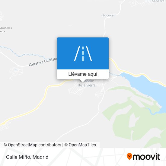 Mapa Calle Miño