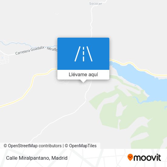 Mapa Calle Miralpantano
