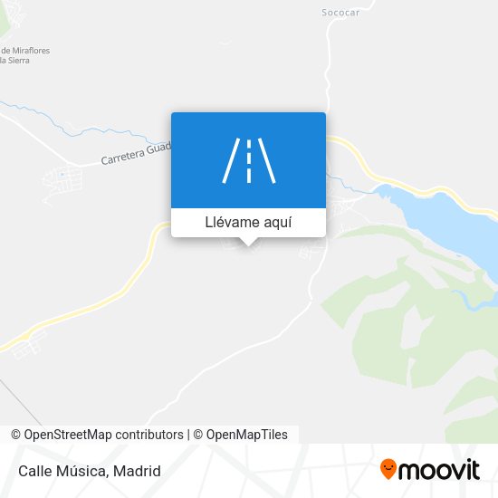 Mapa Calle Música