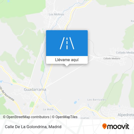 Mapa Calle De La Golondrina