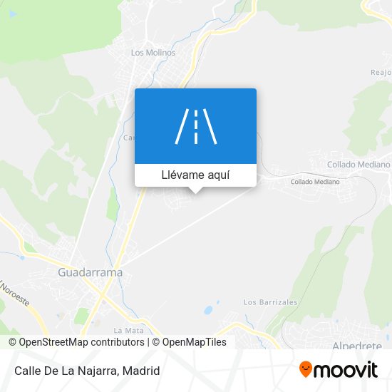 Mapa Calle De La Najarra