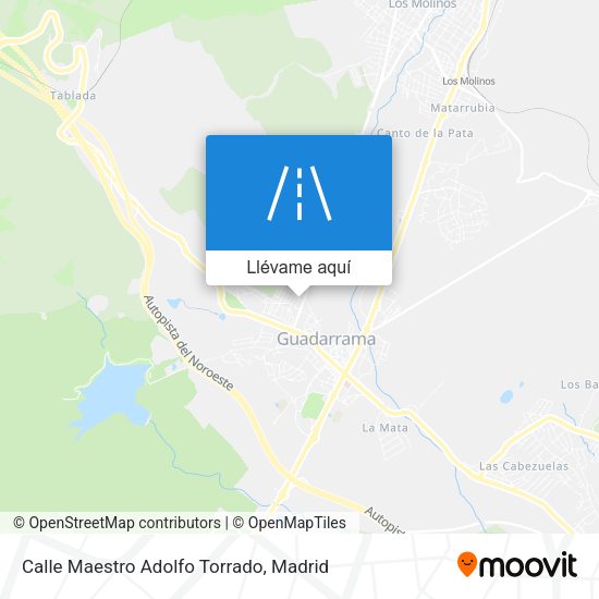 Mapa Calle Maestro Adolfo Torrado