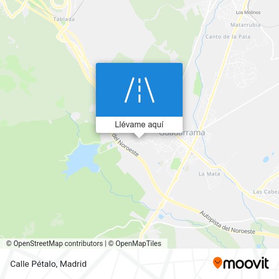 Mapa Calle Pétalo