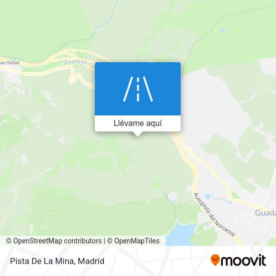 Mapa Pista De La Mina