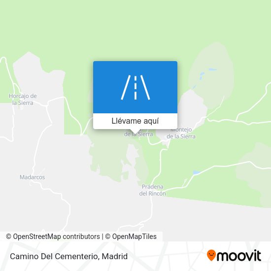 Mapa Camino Del Cementerio