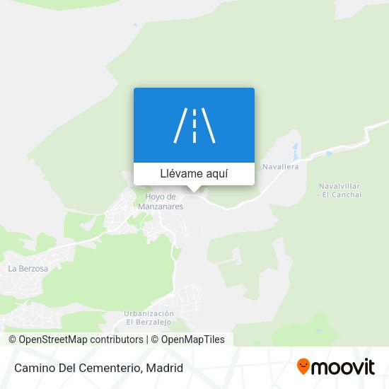 Mapa Camino Del Cementerio