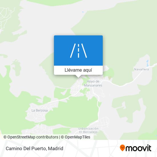 Mapa Camino Del Puerto