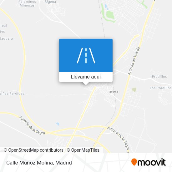 Mapa Calle Muñoz Molina
