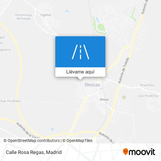 Mapa Calle Rosa Regas