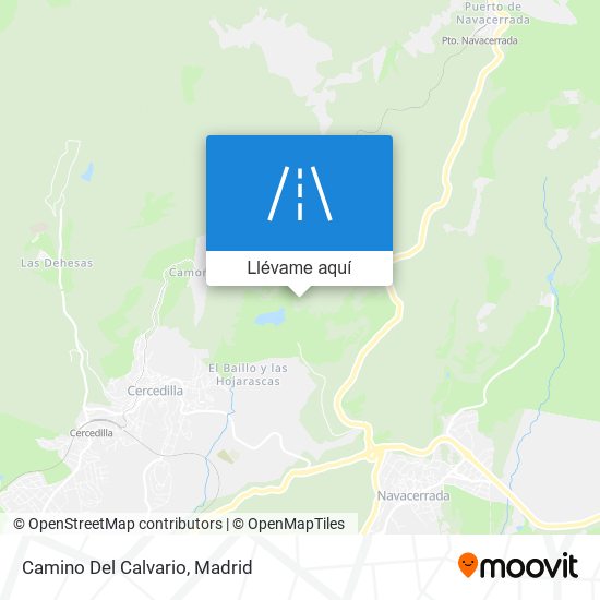 Mapa Camino Del Calvario