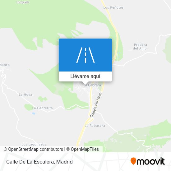 Mapa Calle De La Escalera