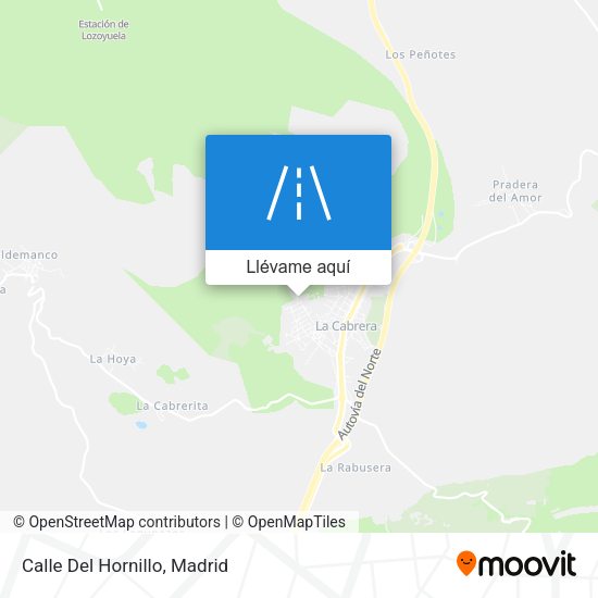 Mapa Calle Del Hornillo