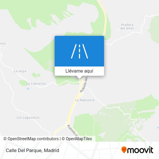 Mapa Calle Del Parque