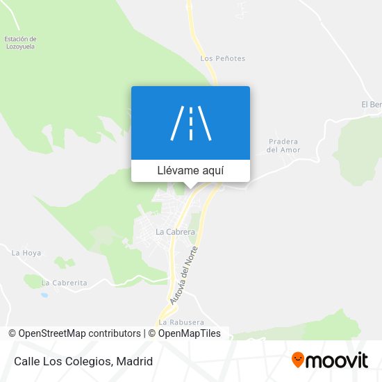Mapa Calle Los Colegios