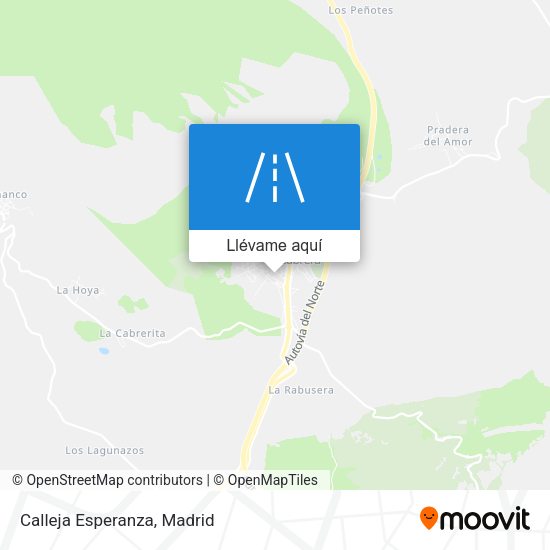 Mapa Calleja Esperanza