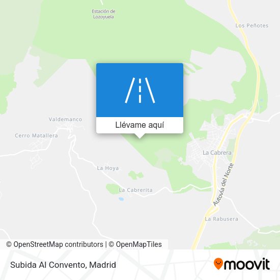 Mapa Subida Al Convento