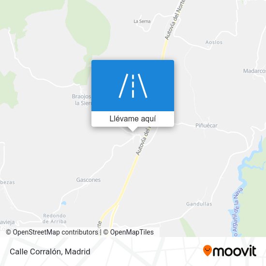 Mapa Calle Corralón
