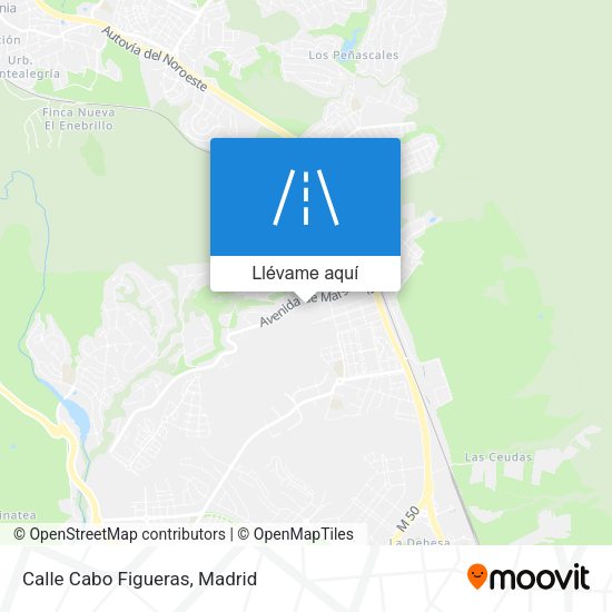 Mapa Calle Cabo Figueras