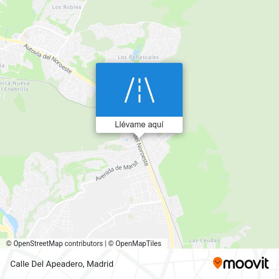 Mapa Calle Del Apeadero