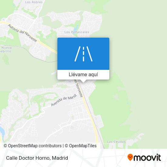 Mapa Calle Doctor Horno