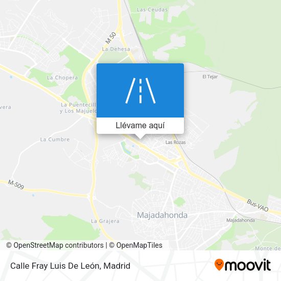 Mapa Calle Fray Luis De León