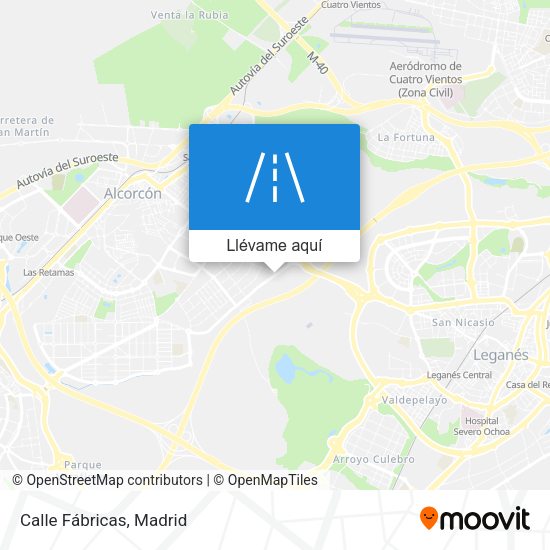 Mapa Calle Fábricas