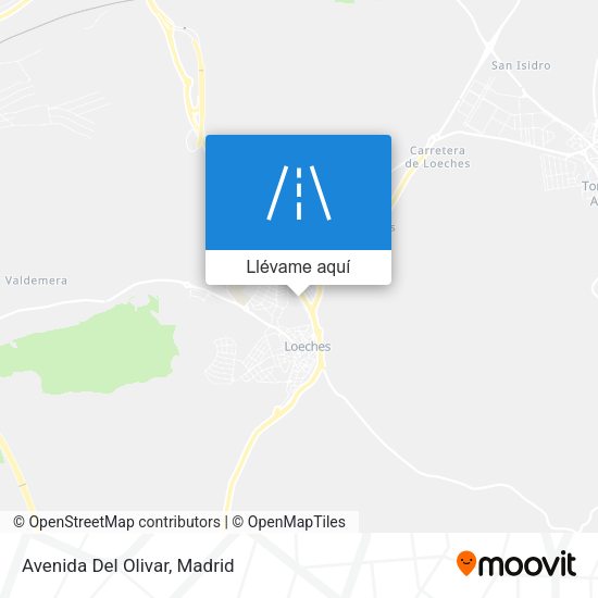 Mapa Avenida Del Olivar