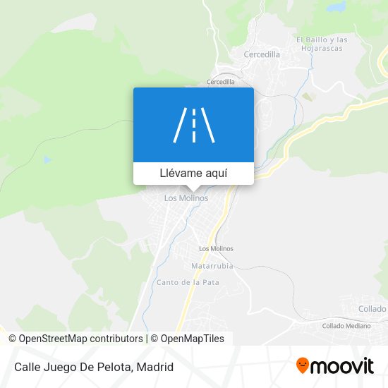 Mapa Calle Juego De Pelota