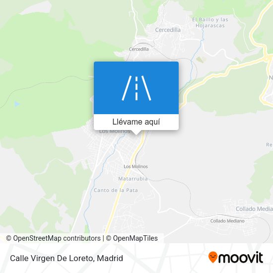 Mapa Calle Virgen De Loreto