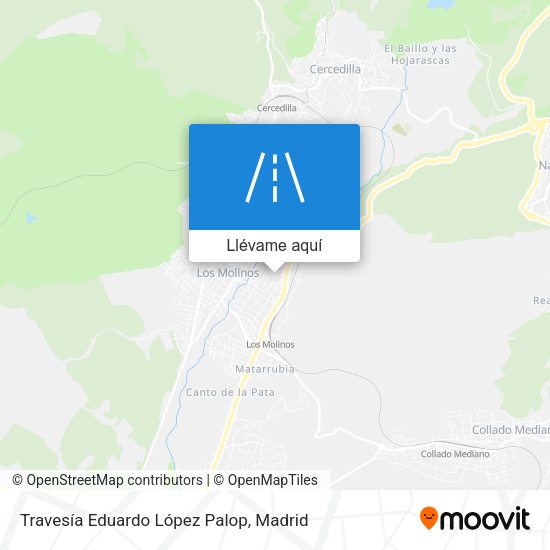 Mapa Travesía Eduardo López Palop