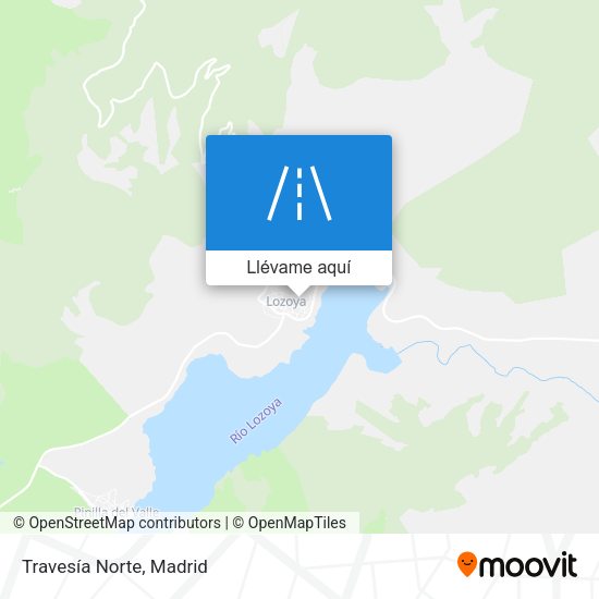 Mapa Travesía Norte