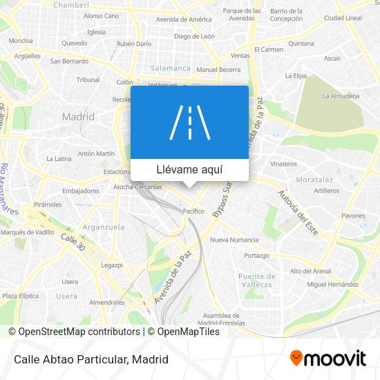 Mapa Calle Abtao Particular
