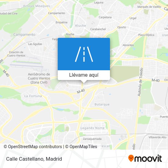 Mapa Calle Castellano