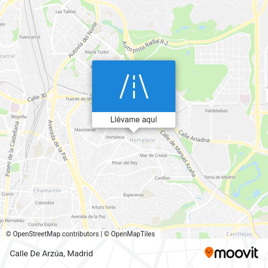 Mapa Calle De Arzúa