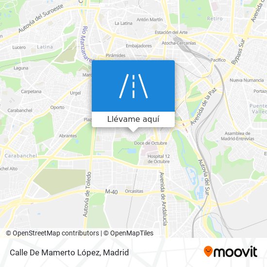 Mapa Calle De Mamerto López