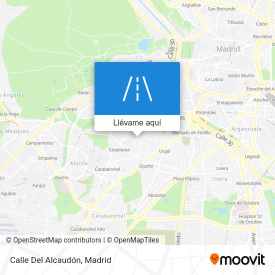 Mapa Calle Del Alcaudón