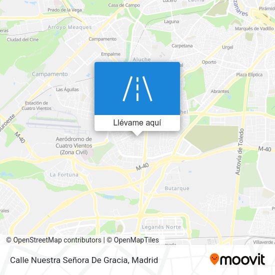 Mapa Calle Nuestra Señora De Gracia