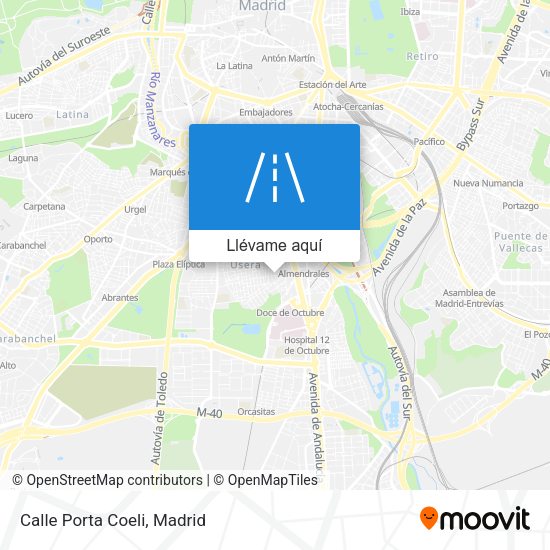 Mapa Calle Porta Coeli