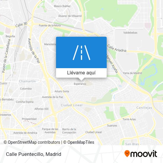 Mapa Calle Puentecillo