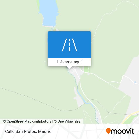 Mapa Calle San Frutos