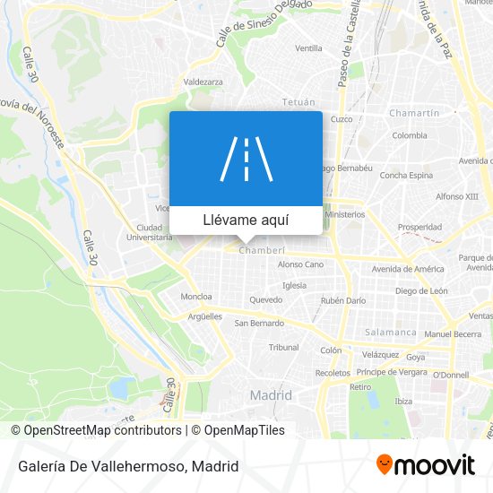 Mapa Galería De Vallehermoso