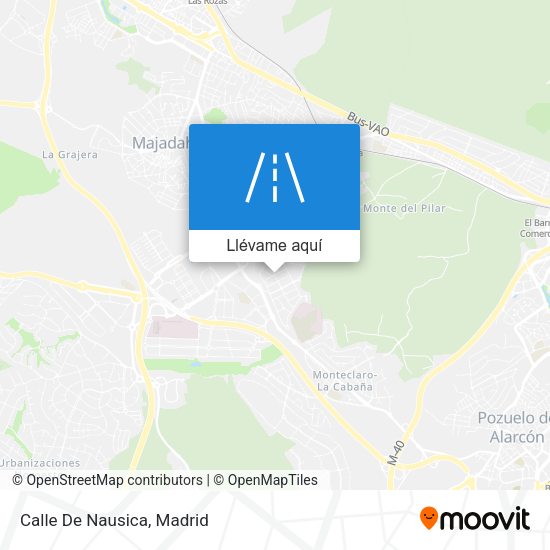Mapa Calle De Nausica