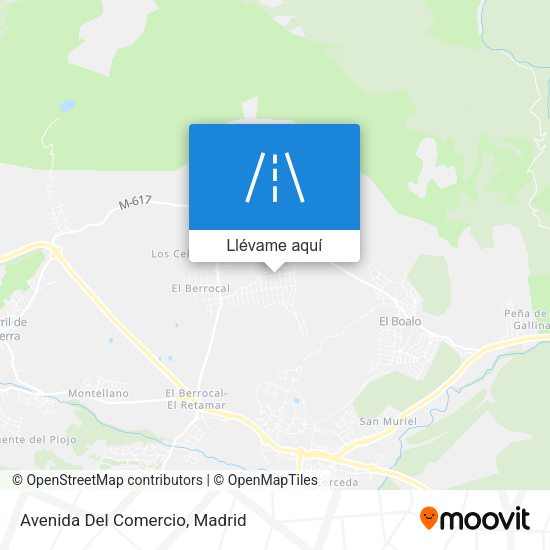 Mapa Avenida Del Comercio